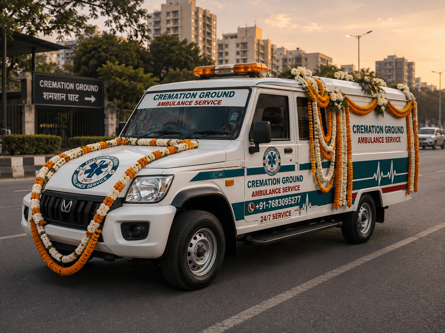 Cremation Ground Ambulance Service