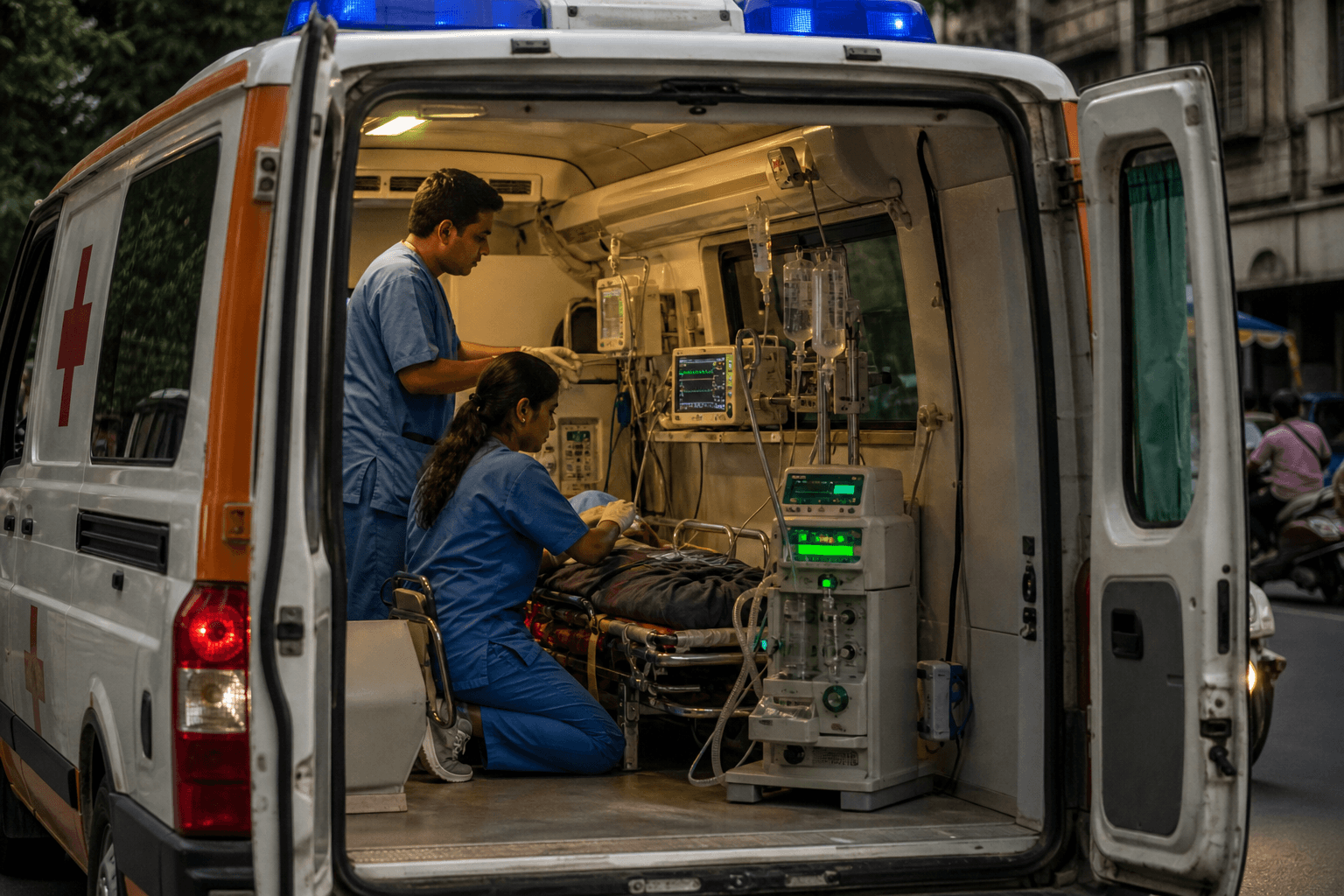 24/7 ICU Ambulance Service