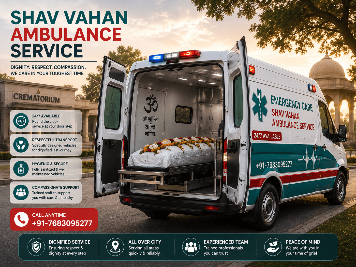 24/7 AC Shav Vahan Service
